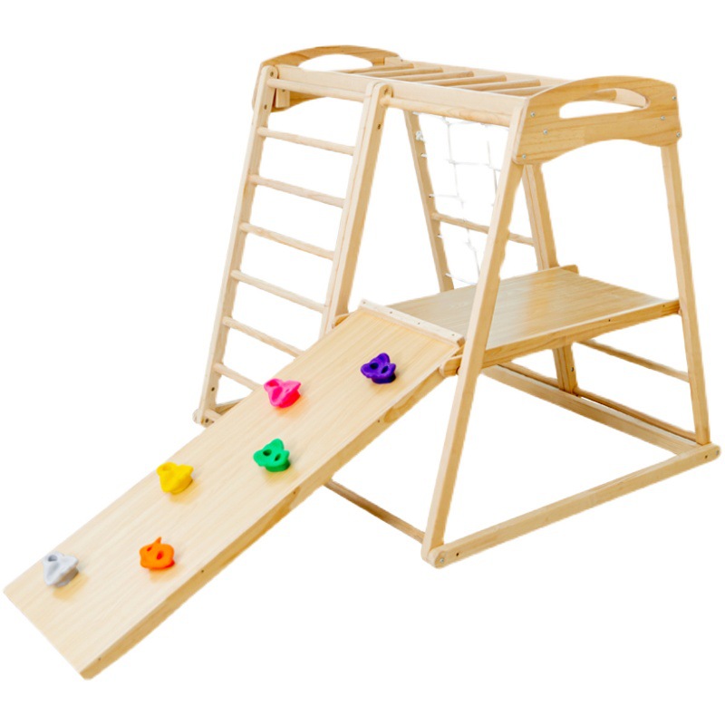 Kids Outdoor Jungle Gym With Slide - Jungle Gym – toboggan d'intérieur en