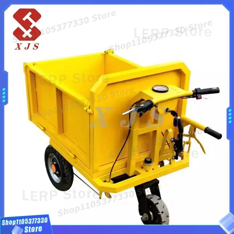 Kids Outdoor Dump Truck - Mini camion benne électrique, petit chariot