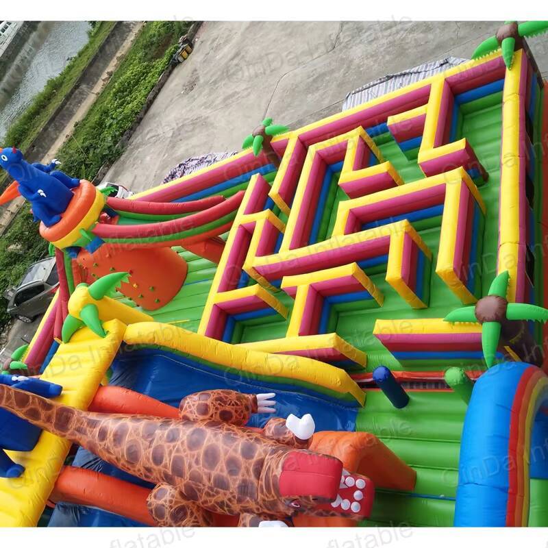 Kids Outdoor Obstacle Course Equipment - 2017 équipement de terrain de jeu