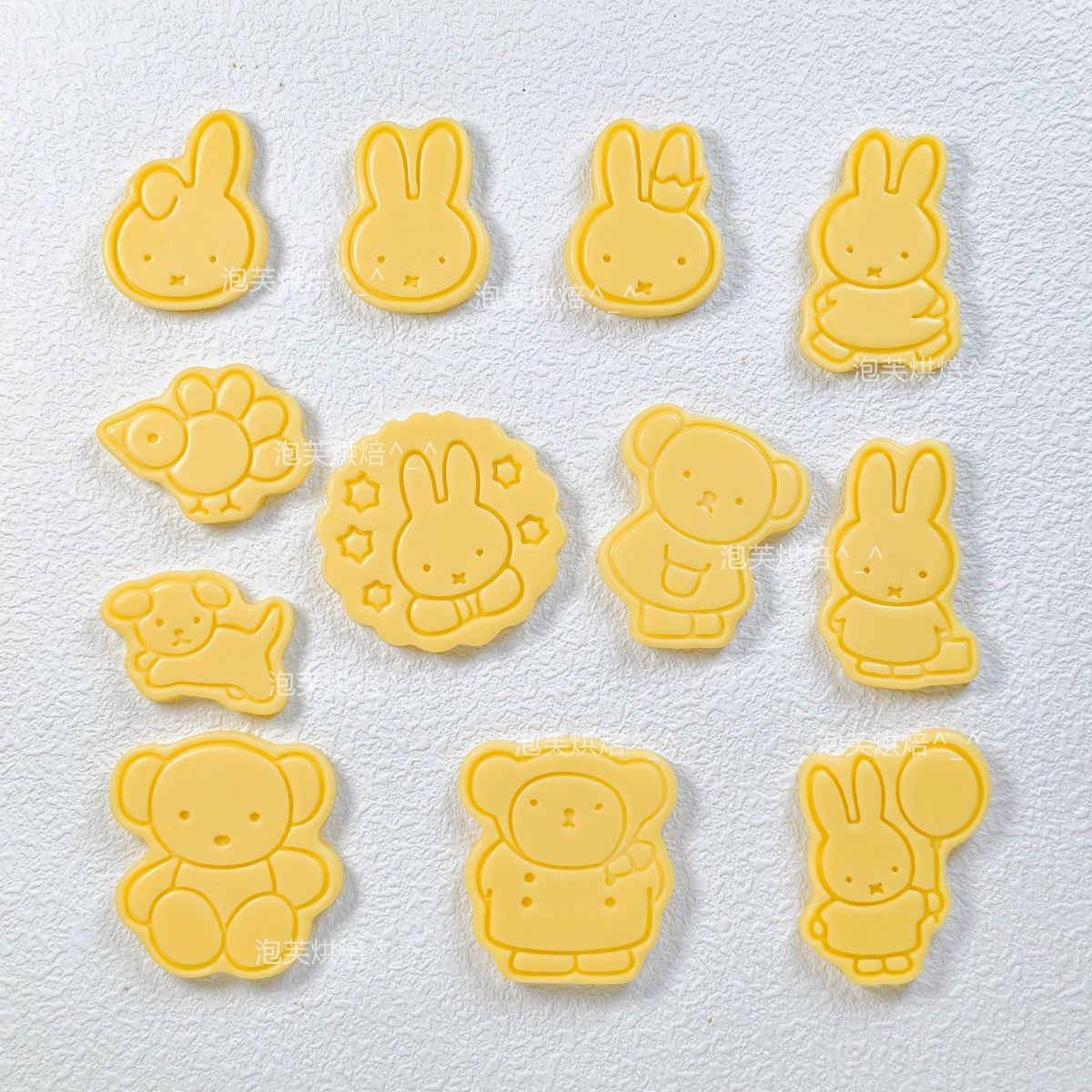Kids Outdoor Kitchen Accessories - Moule à biscuits 3D mignon avec