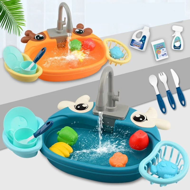 Kids Outdoor Kitchen Accessories - Ensemble de cuisine jouet pour tout-petits