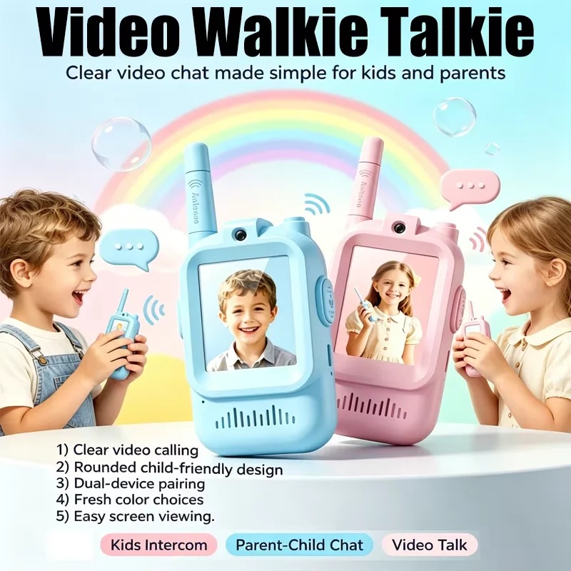 Kids Outdoor Lounge Set - NOUVEAU Pack de 2 talkies-walkies vidéo