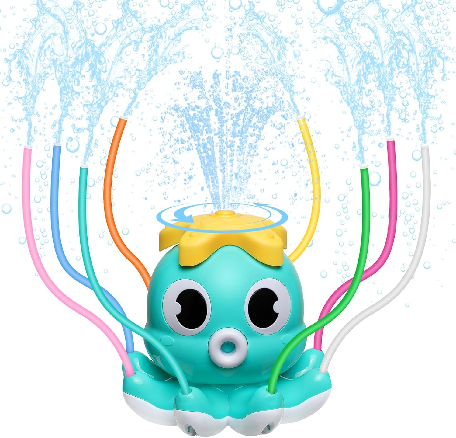 Kids Outdoor Yard Toys - Arroseur de poulpe, jet d'eau, jouet