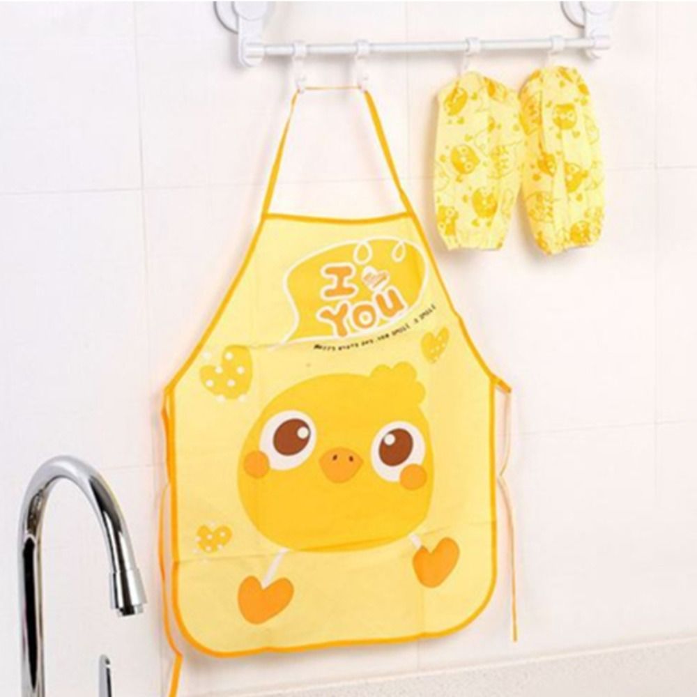 Kids Outdoor Kitchen Accessories - Nouveau tablier imperméable antisalissure robe bavoir