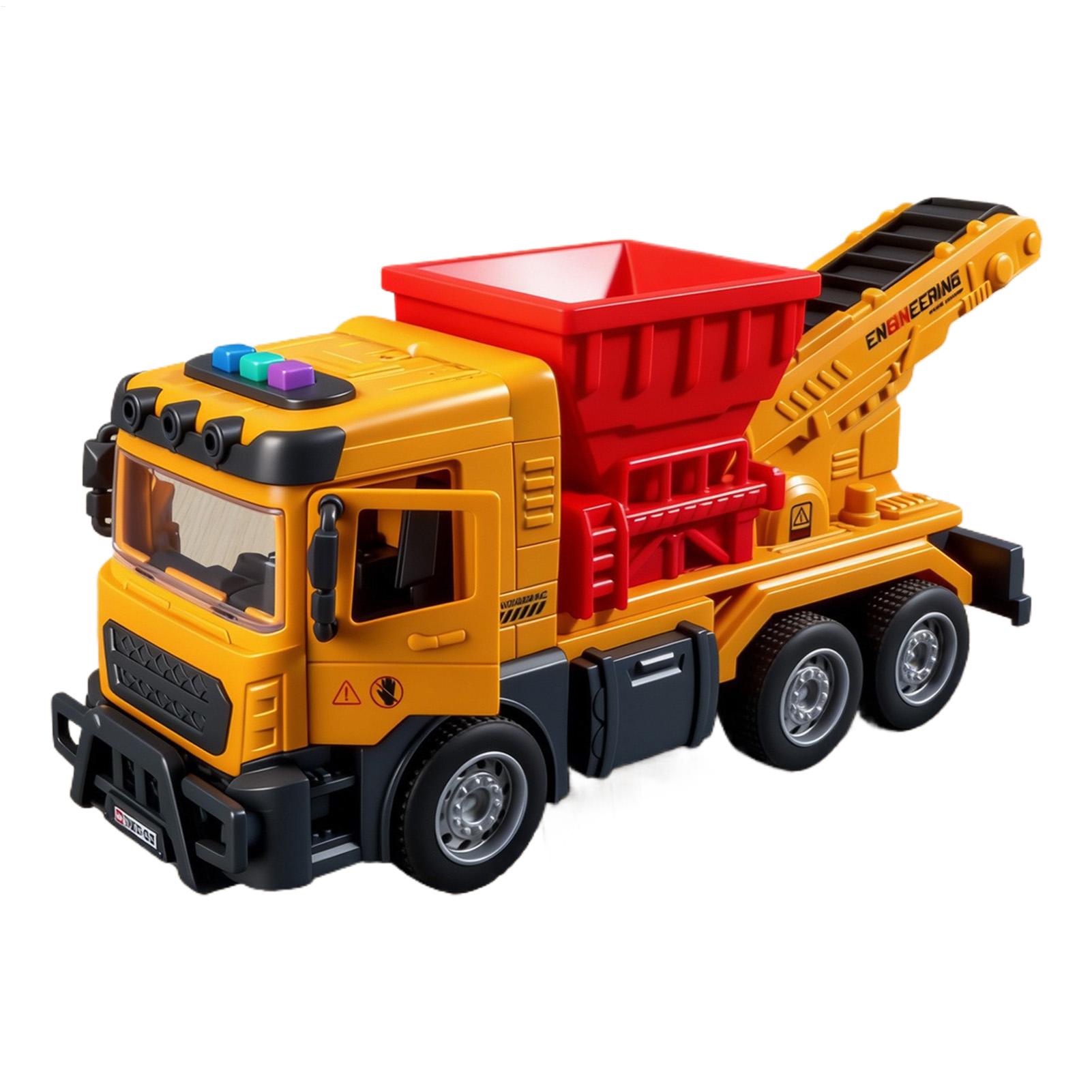 Kids Outdoor Dump Truck - Camion benne électrique jouet avec son