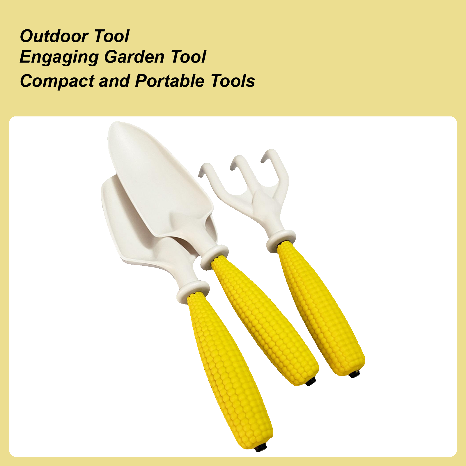 Kids Outdoor Yard Tools - Ensemble d'outils de jardinage pour enfants,