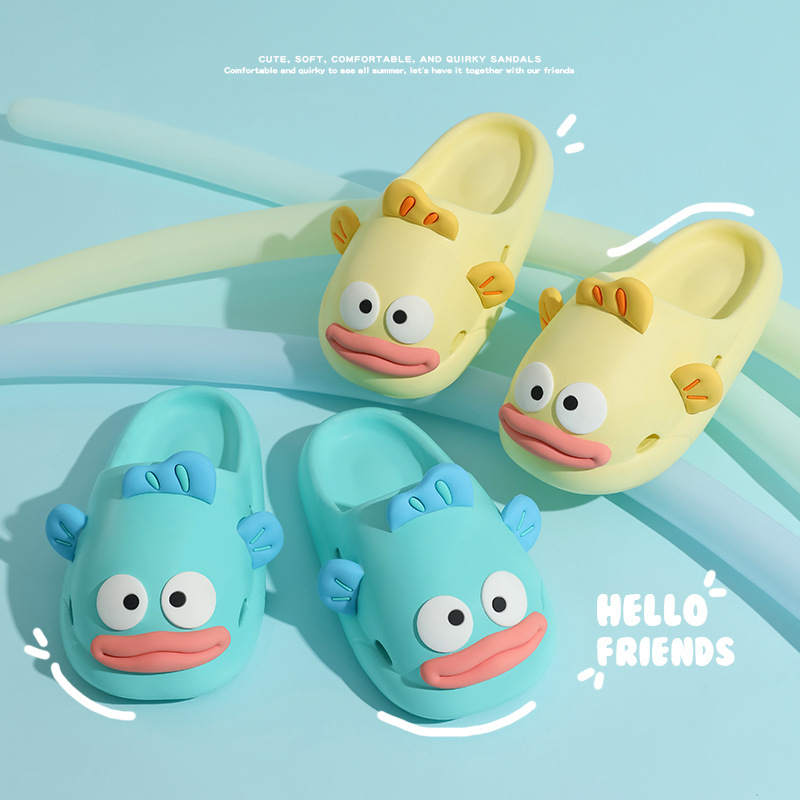 Kids Outdoor Obstacle Course - Sandales poisson clown – Bout fermé