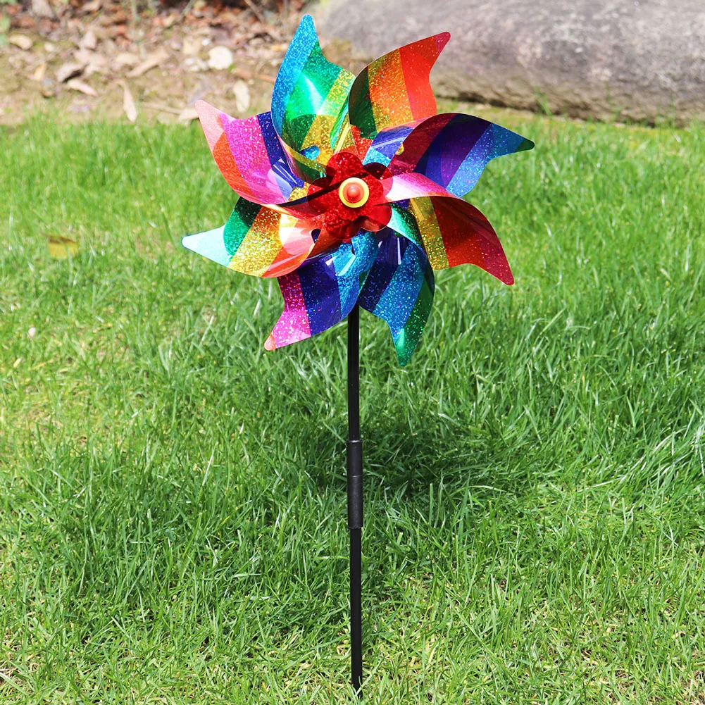 Kids Outdoor Yard Toys - Moulin à Vent Répulsif pour Décoration