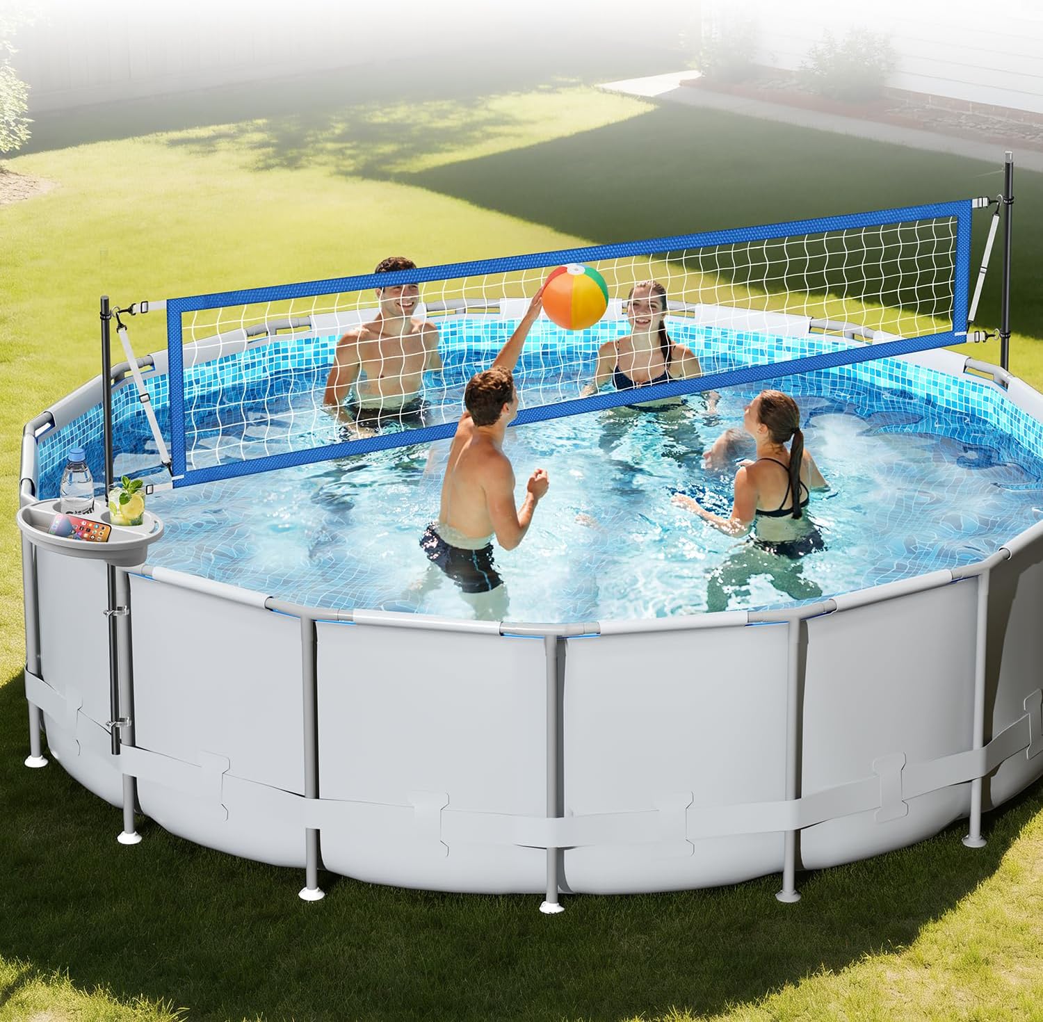 Kids Outdoor Volleyball Net - Ensemble de filet de volley-ball pour