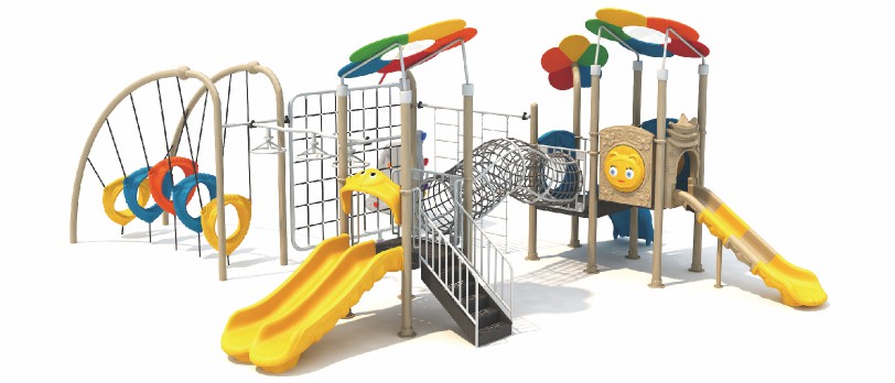 Aire de jeux extérieure pour e - Kids Outdoor Jungle Gym With Slide avis et prix