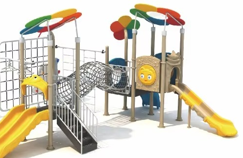 Aire de jeux extérieure pour e - Kids Outdoor Jungle Gym With Slide avis et prix