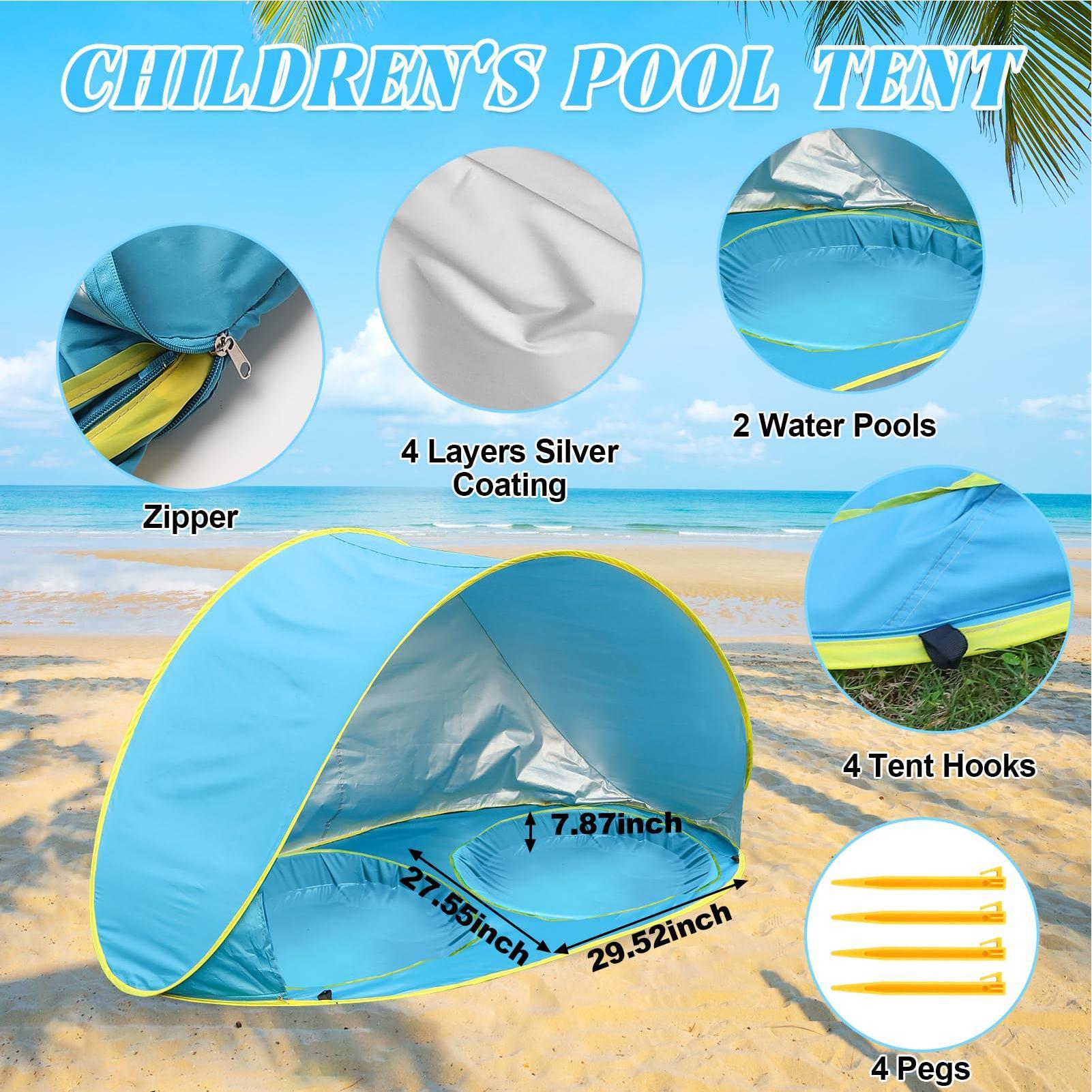 Tente de plage pour enfants av - Kids Outdoor Wagon avis et prix