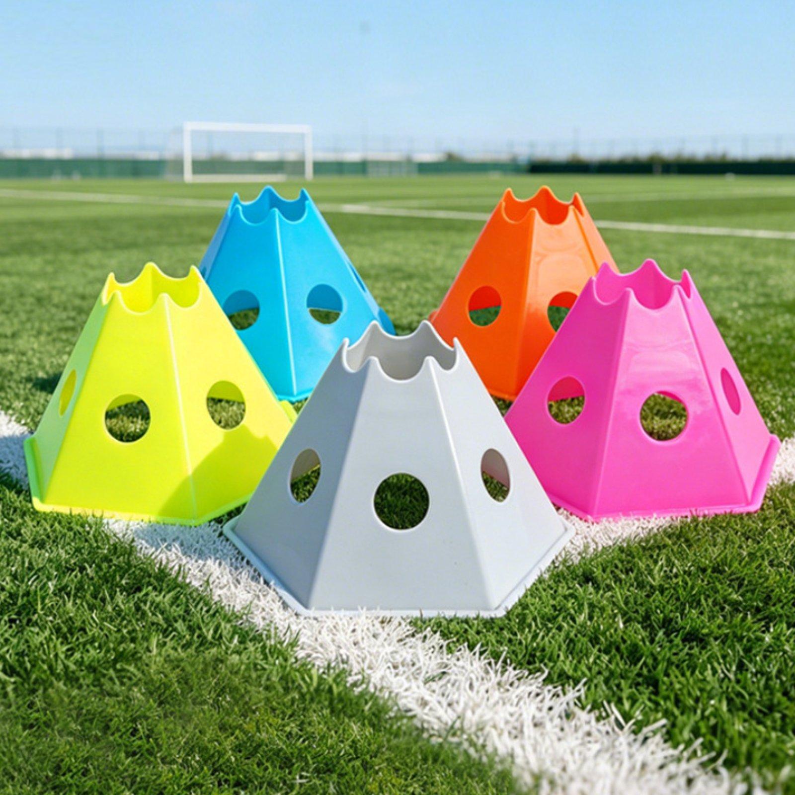 5x cônes de football pour l'en - Kids Outdoor Obstacle Course Equipment avis et prix