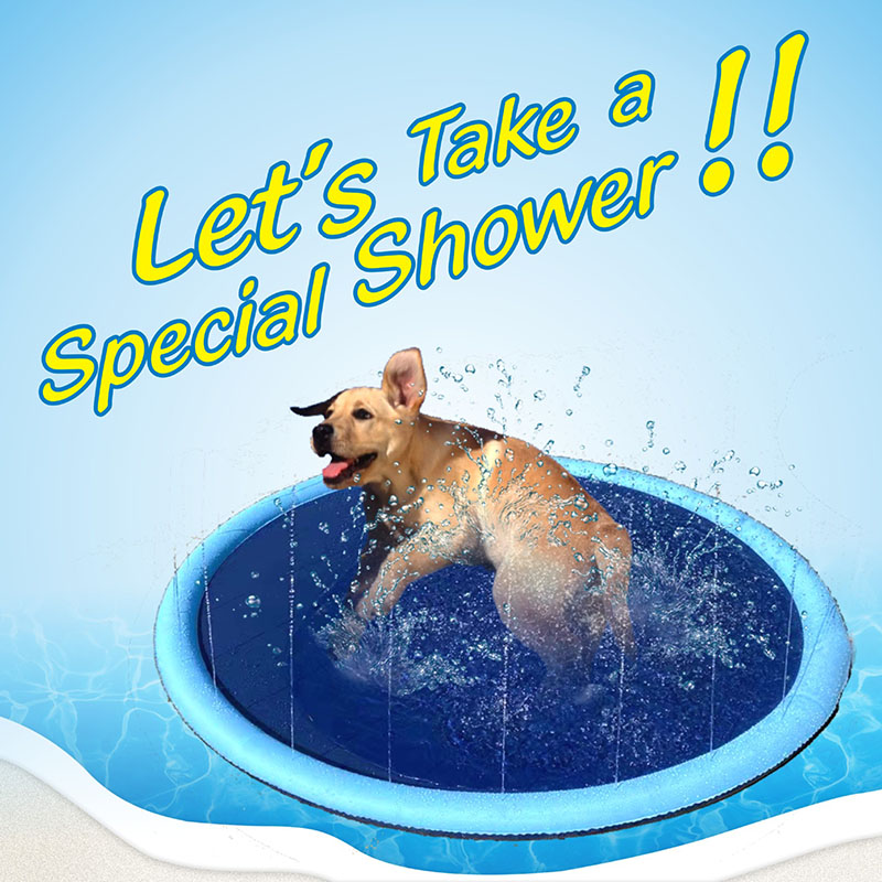 Piscine gonflable pour animaux - Slip Slide Water Mat avis et prix