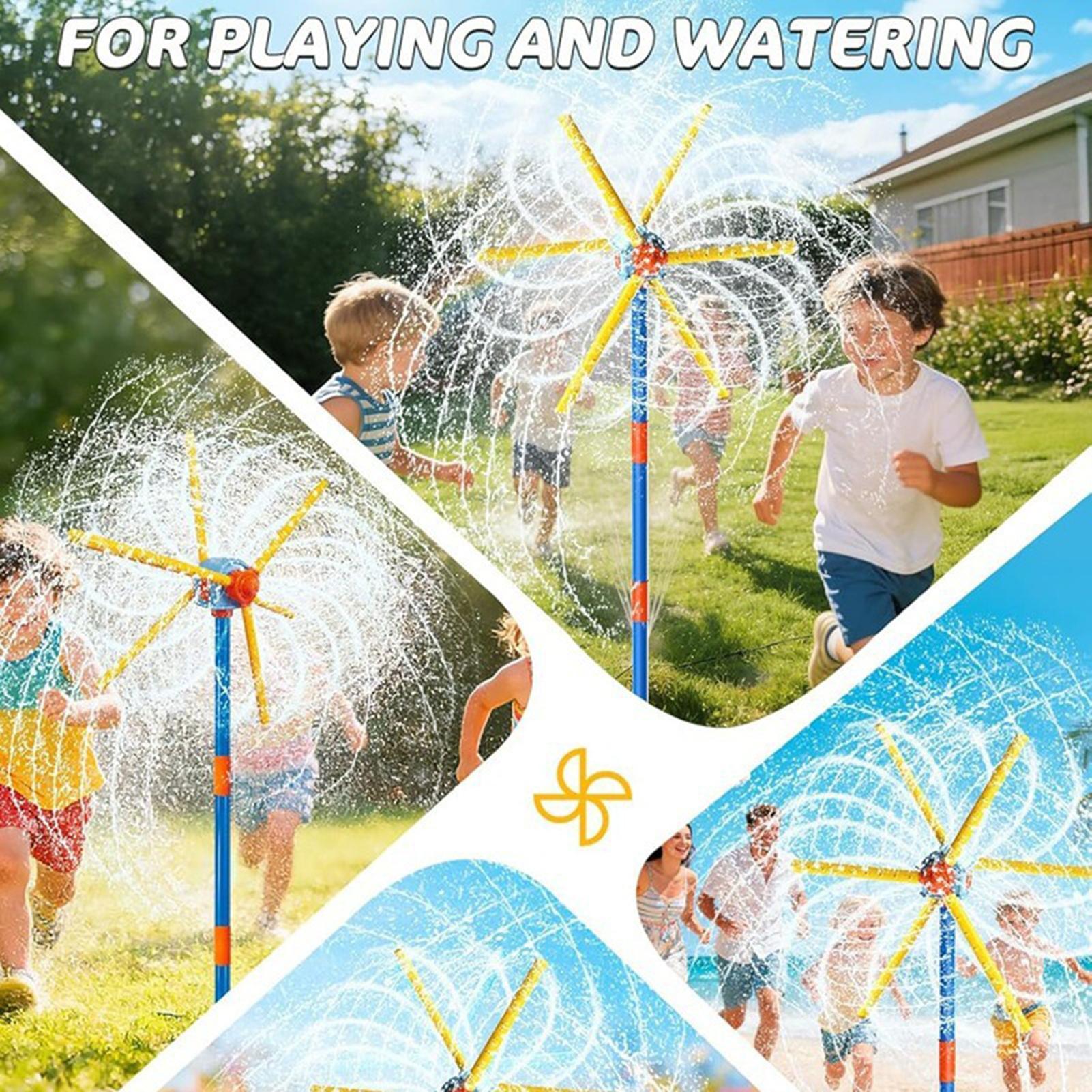 Moulin à vent avec arroseur po - Kids Outdoor Yard Toys avis et prix