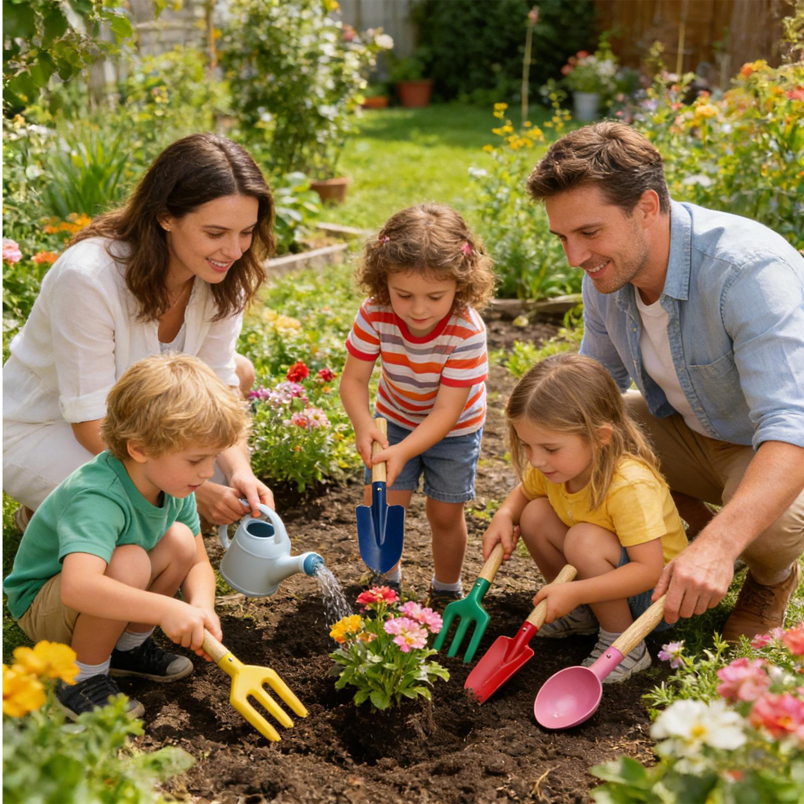 Kit d'outils de jardinage port - Kids Outdoor Yard Tools avis et prix
