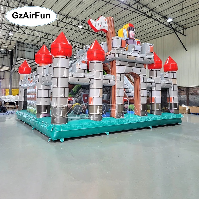 Château gonflable commercial e - Kids Outdoor Obstacle Course Equipment avis et prix