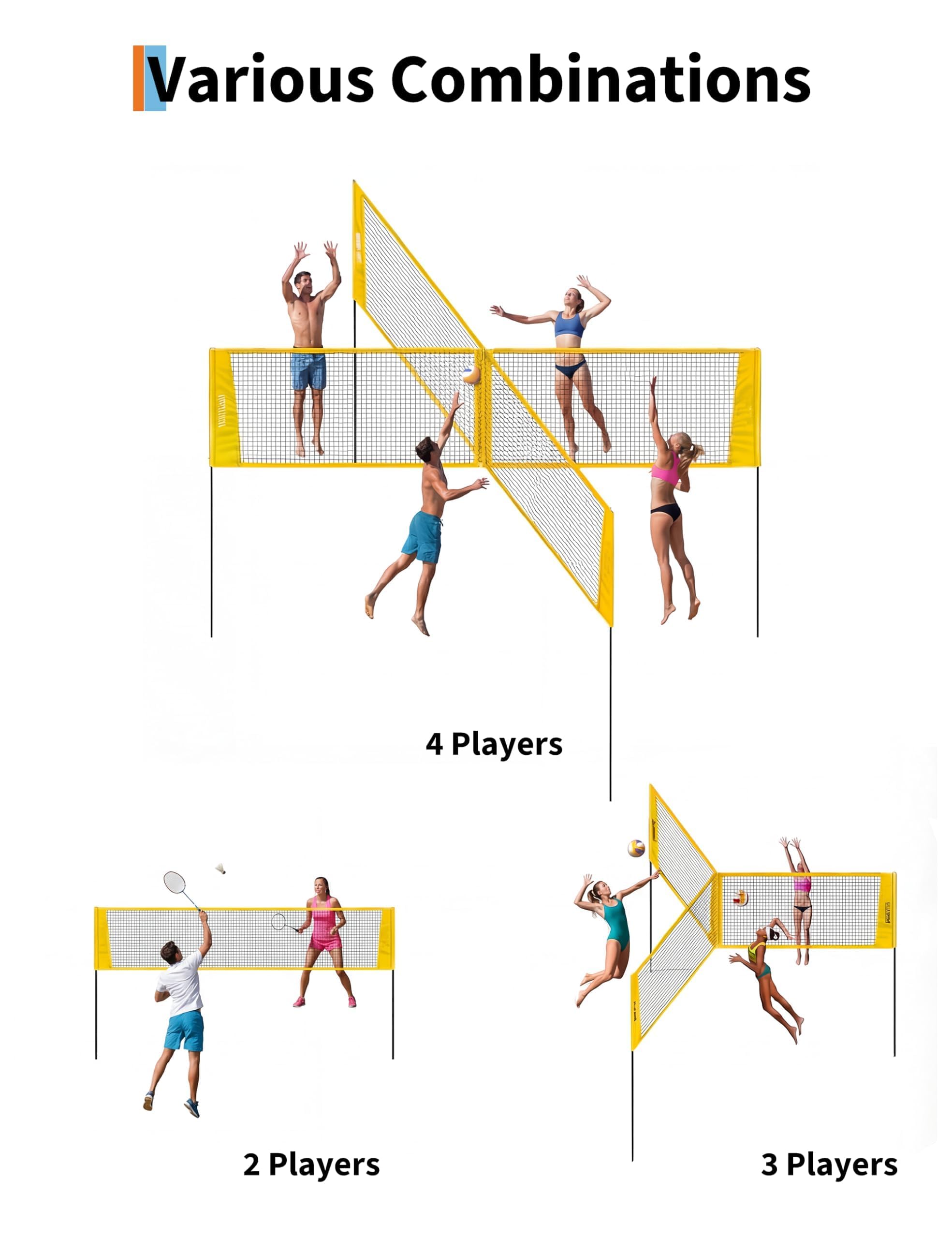 Ensemble de filet de volley-ba - Kids Outdoor Volleyball Net avis et prix