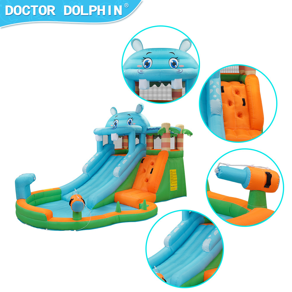 Glissière d'eau gonflable Doct - Water Gun Soaker avis et prix