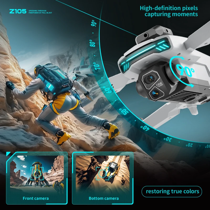 Mini drone RC Z105 avec moteur - Kids Unique Outdoor Toys avis et prix