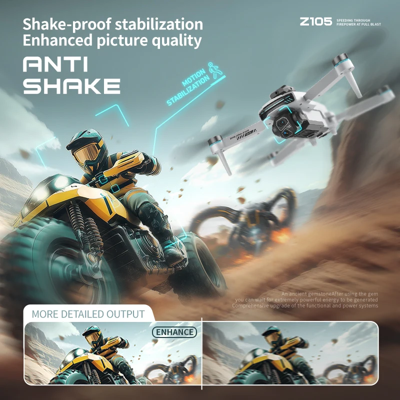 Mini drone RC Z105 avec moteur - Kids Unique Outdoor Toys avis et prix