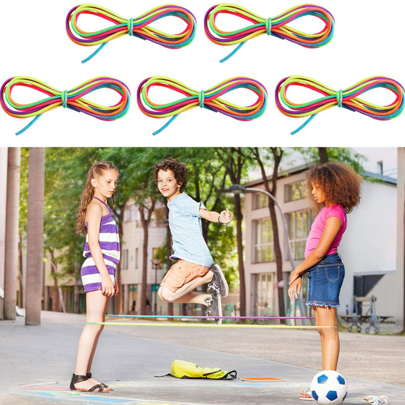 Corde pendante arc-en-ciel pou - Kids Outdoor Jumping Toys avis et prix