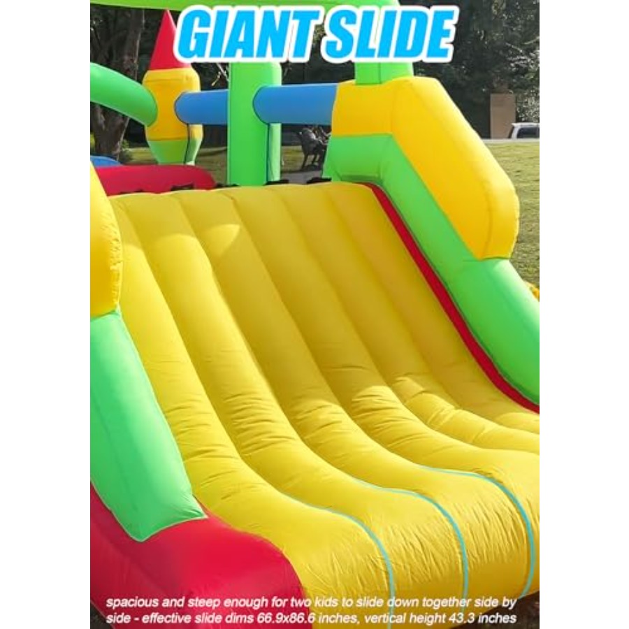 Structure gonflable d'extérieu - Kids Outdoor Obstacle Course avis et prix