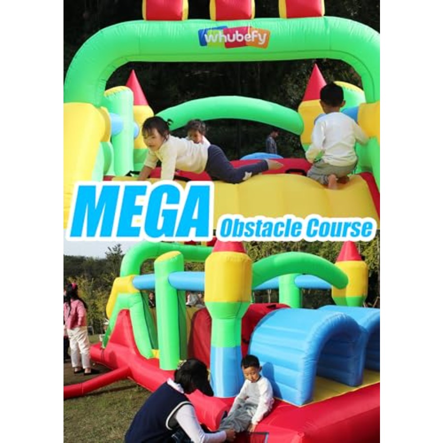 Structure gonflable d'extérieu - Kids Outdoor Obstacle Course avis et prix