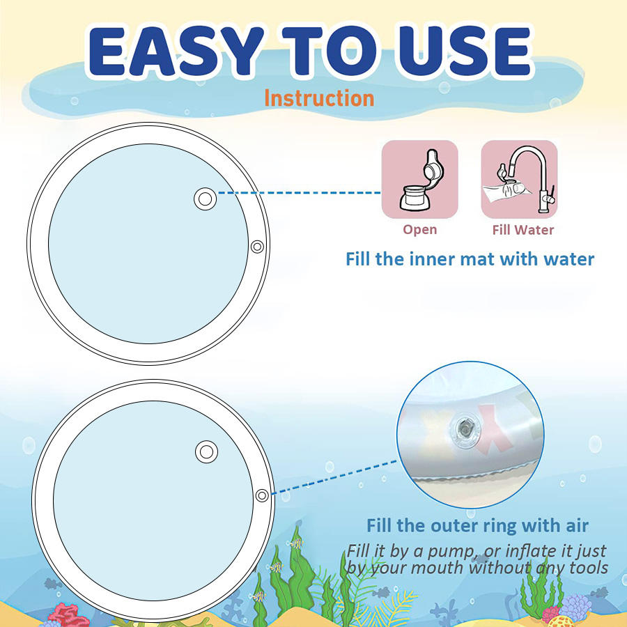 Tapis de jeu sensoriel d'eau t - Slip Slide Water Mat avis et prix