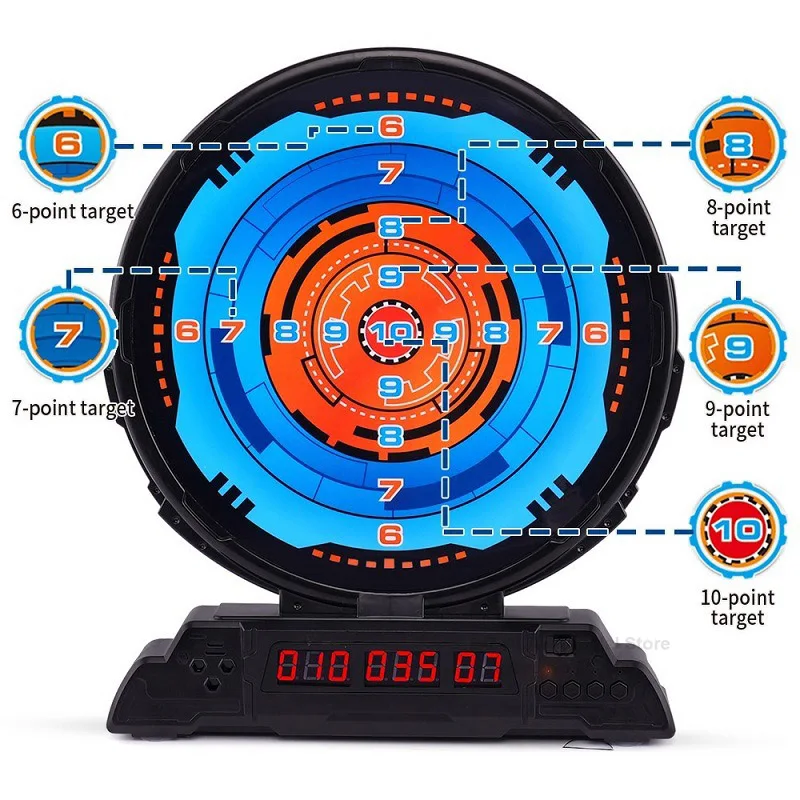 Cible de tir électrique pour e - Water Gun Soaker avis et prix