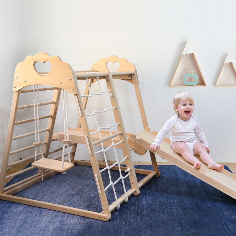 Structure de jeu extérieure en - Kids Outdoor Jungle Gym With Slide avis et prix