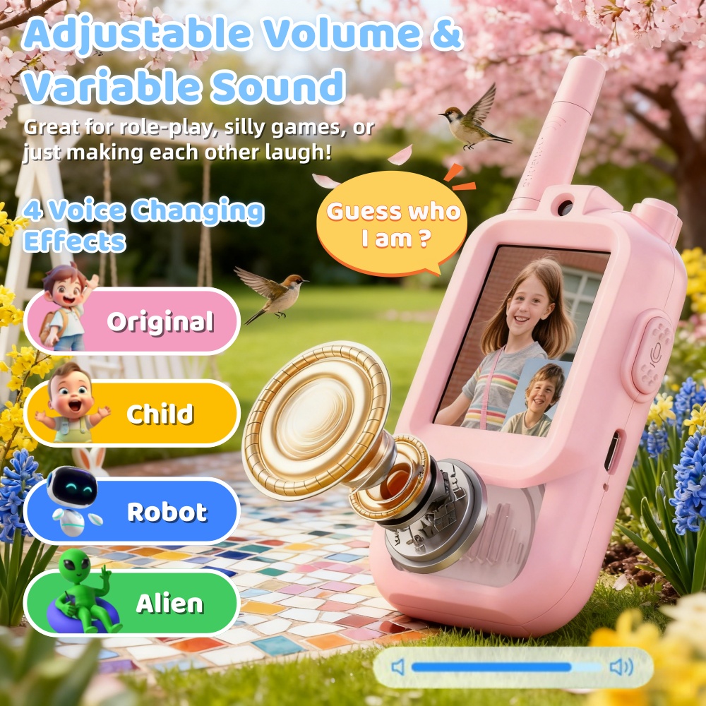 2 talkies-walkies vidéo pour e - Kids Outdoor Wagon avis et prix