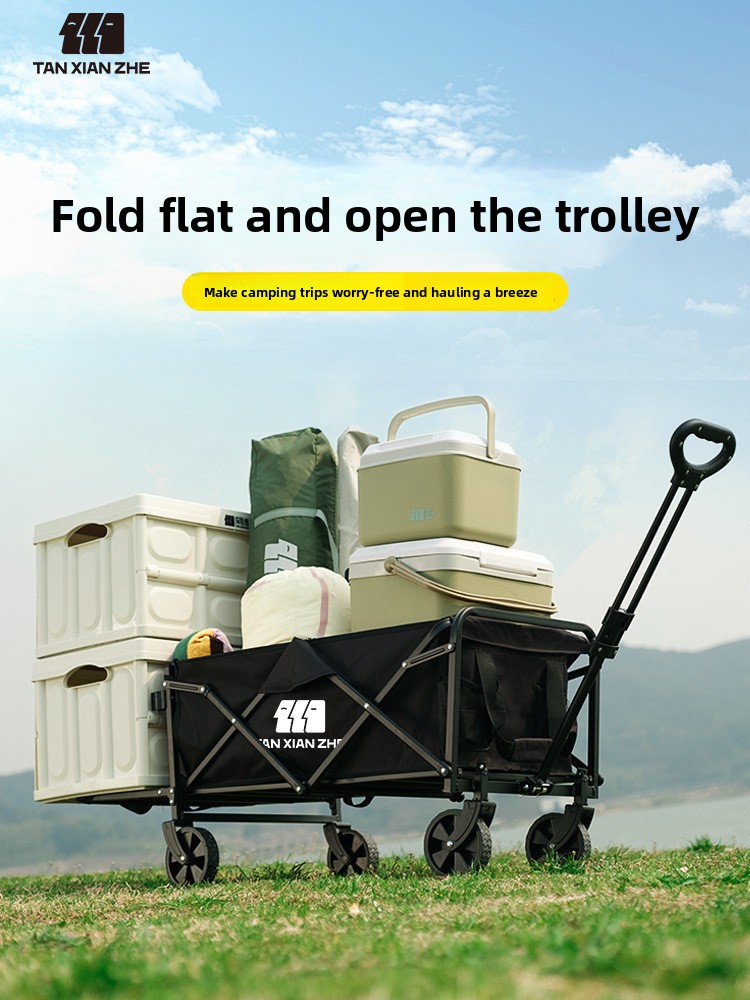 Chariot de camping pliable, ch - Kids Outdoor Wagon avis et prix