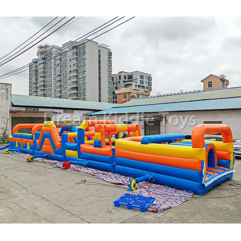 Tunnel gonflable géant en PVC  - Kids Outdoor Obstacle Course Equipment avis et prix