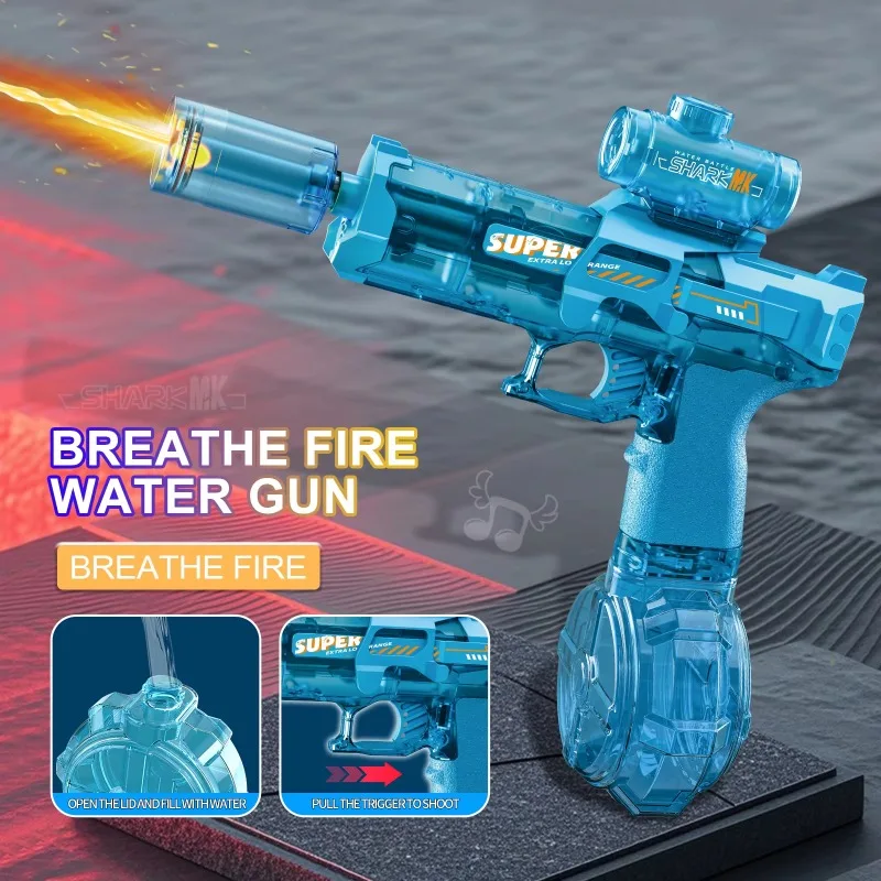 Pistolet à eau électrique lumi - Water Gun Soaker avis et prix