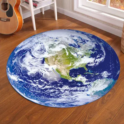 Tapis rond antidérapant Galaxy - Kids Outdoor Wagon avis et prix