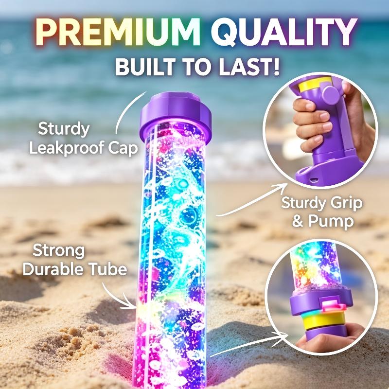 Pistolet à eau LED arc-en-ciel - Water Gun Soaker avis et prix
