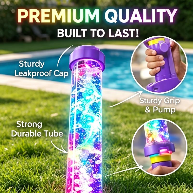Pistolet à eau LED arc-en-ciel - Water Gun Soaker avis et prix