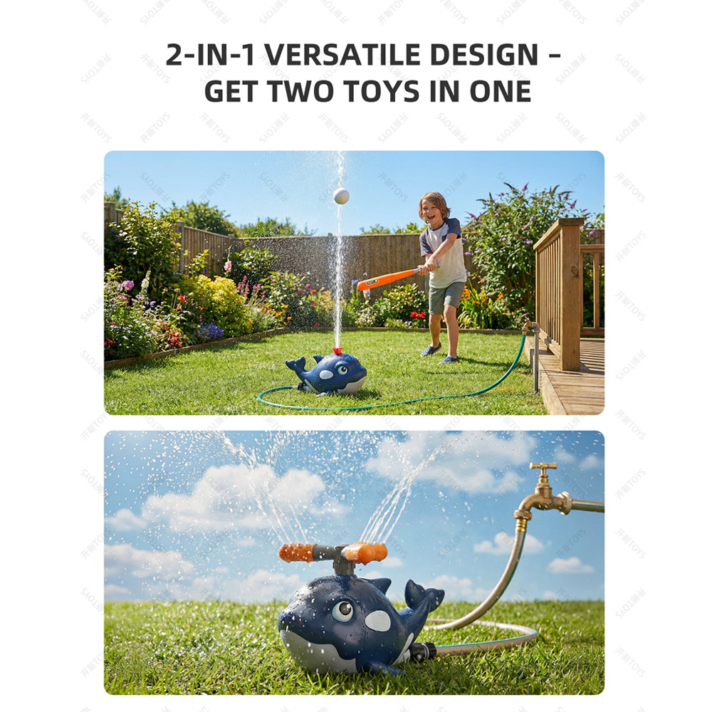 Arroseur en forme de baleine d - Kids Outdoor Yard Tools avis et prix