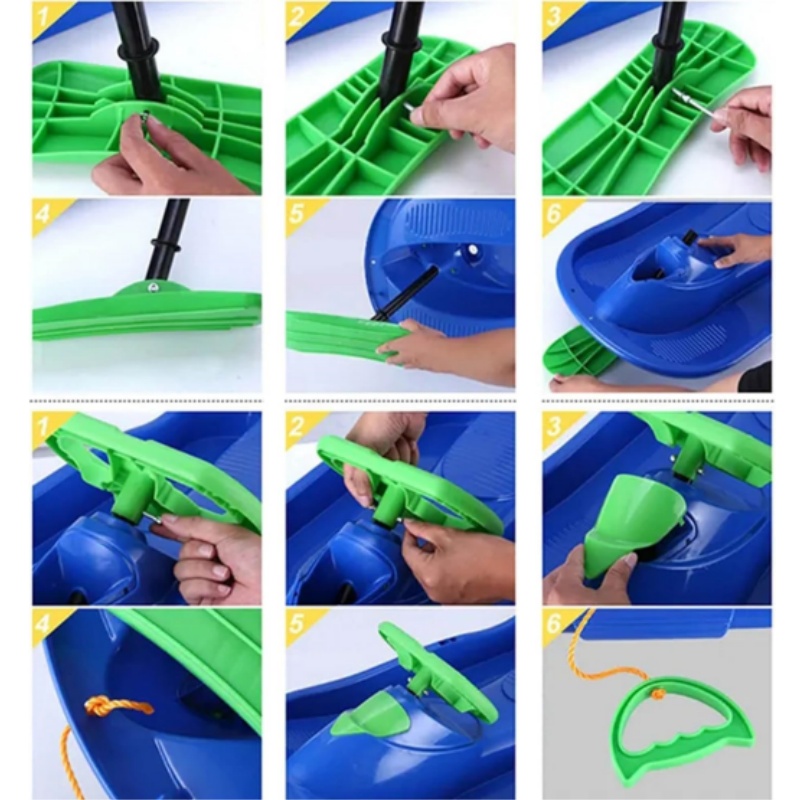 Luge à neige pour enfants avec - Kids Unique Outdoor Toys avis et prix
